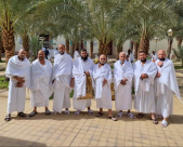  معتمرو اللد والرملة يغادرون الى مكة المكرّمة لأداء عمرة الشتاء